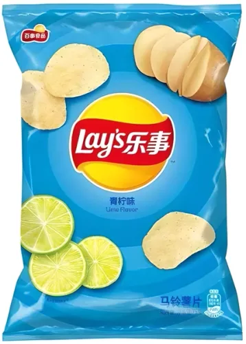 Chipsy ziemniaczane Lime Flavor o smaku limonki 70g - Lay's na Arena.pl