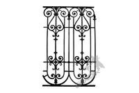 BALUSTRADA ŻELIWNA NR 18 BARIERKA NA BALKON TARAS