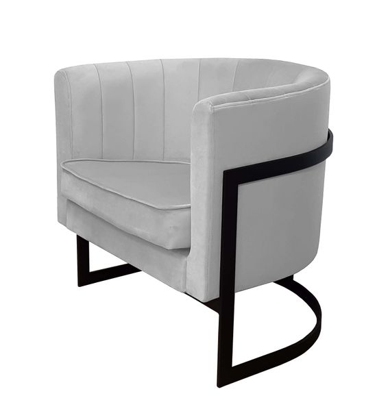 Fotel Glamour podstawa czarna MG39 zdjęcie 2