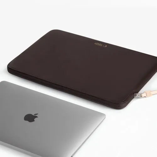 torba tech-protect fleece na laptopa 13-14" - brązowa na Arena.pl