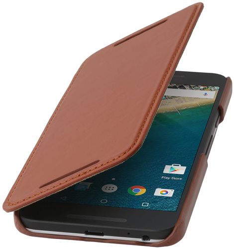 Stilgut Etui Google Nexus 5X - Book, cognac na Arena.pl