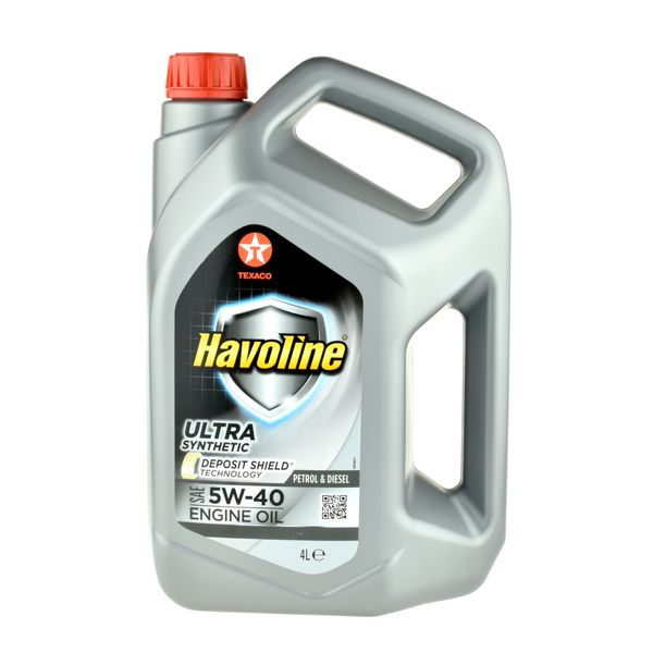 Olej TEXACO Havoline Ultra 5W/40 API SN/CF - 4L zdjęcie 1