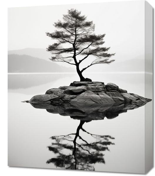 Obraz 50x60cm Samotne Drzewo zdjęcie 1