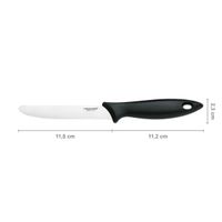 Nóż do pomidorów 12 cm Essential – ząbkowany nóż kuchenny do warzyw i owoców