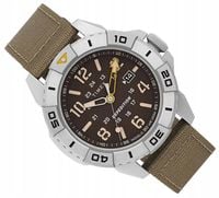 Zegarek Męski Timex TW2V62400 beżowy pasek
