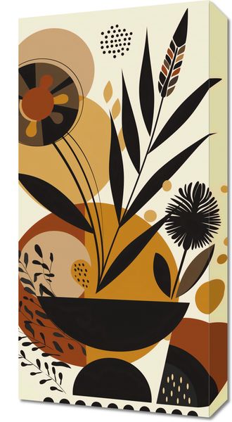 Obraz 30x60cm Ogrody Geometryczne zdjęcie 1