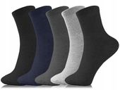 Skarpetki Bawełniane Skarpety Grube Ciepłe Męskie Frotte 5 PAR MORAJ 39-42