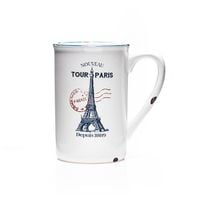 porcelanowy kubek retro - paris