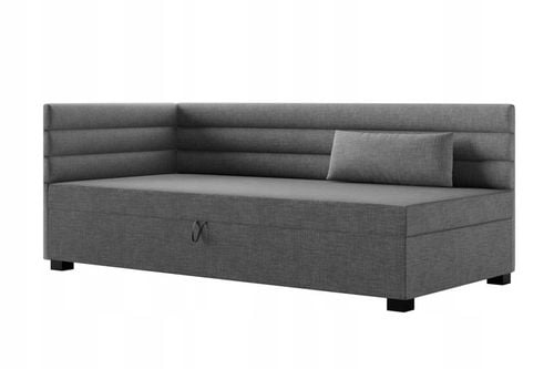 Tapczan pojedynczy łóżko z materacem Katrina 90 cm na Arena.pl