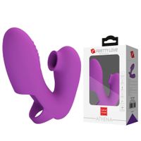 Pretty Love - Super Finger Athena Purple, 7 Vibration Functions 7 Tapping