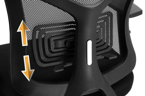 Fotel biurowy regulowany KALISTO czarny na Arena.pl