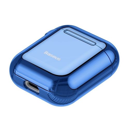 Etui Baseus Shining Hook Case Do Apple Airpods (Niebieskie) na Arena.pl