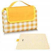 koc piknikowy biwakowy 150x200cm mata plażowa wodoodporna duża koc plażowy