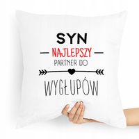 Poduszka Prezent Dla Syna Partner Do Wygłupów Z Nadrukiem Ze Zdjęciem