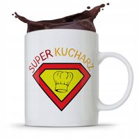 Kubek Prezent Dla Super Kucharza Kucharki Cook Z Nadrukiem Ze Zdjęciem