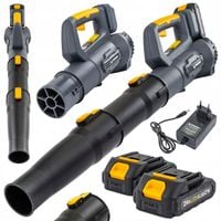 DMUCHAWA AKUMULATOROWA DO LIŚCI ŚNIEGU OSUSZANIA OGRODOWA 21V 2x 2AH