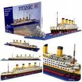 Zestaw Klocków Titanic Duży 56cm 1860el Klocki