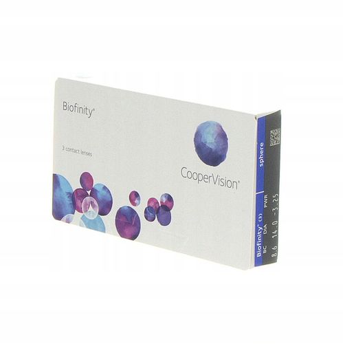 Soczewki Biofinity 3 szt. - miesięczne na Arena.pl