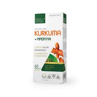 Kurkuma + piperyna | Suplement diety Medica Herbs 3x60 kapsułek