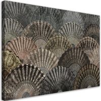Obraz na płótnie, Luksusowe wachlarze 100x70