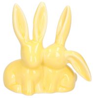 ZAJĄC ZAJĄCZEK CERAMICZNY WIELKANOCNY FIGURKA DO STROIKA