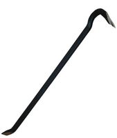 ŁOM 100cm 18mm BRECHA DO WYCIĄGANIA GWOŹDZI BRESZKA MOCNA PORĘCZNA 1m DŁUGA