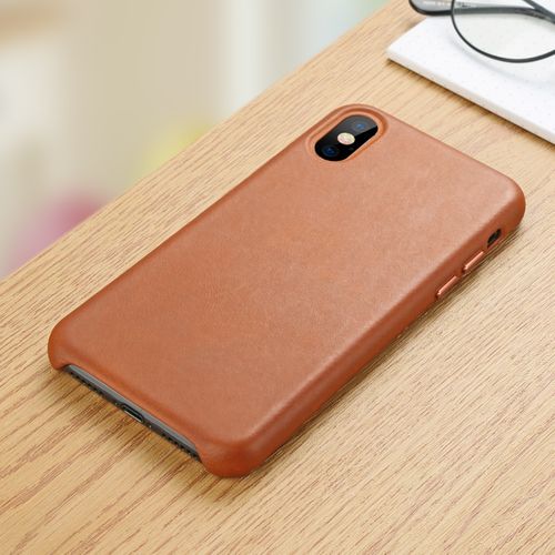 Etui Benks Eleleat Leather Case iPhone X Brown na Arena.pl