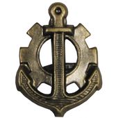Odznaka metalowa CZ/SK, brąz Marine