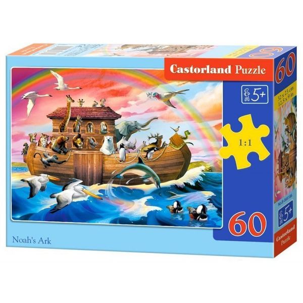 Puzzle 60el. noah s ark CASTOR zdjęcie 1