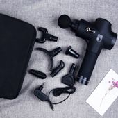Masażer Pistolet Masujący Wibracyjny + Końcówki