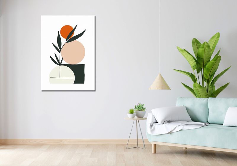 Obraz 70x100cm Kompozycja Natury zdjęcie 2