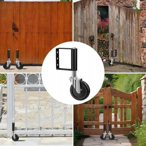 KÓŁKO KOŁO SPRĘŻYNOWE DO BRAMY OBROTOWE solidne 10CM 200KG KÓŁKA na Arena.pl