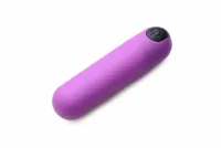 bang! mini wibrujący masażer punktowy purple - kompaktowy, wodoodporny