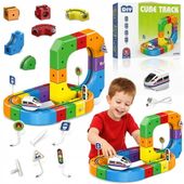 Klocki magnetyczne kolejka tor magnetyczny antygrawitacyjny 51 elementów