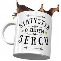 Dla Statystyka Kubek Na Urodziny Na Prezent Z Nadrukiem Ze Zdjęciem
