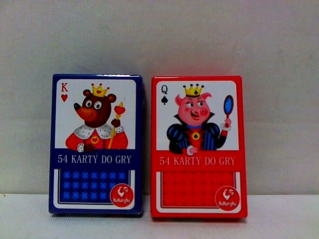 Karty do gry 54 listki - Junior 63407 zdjęcie 1