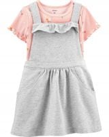 Carter's Zestaw 2-el. Sukienka T-shirt 104 4T