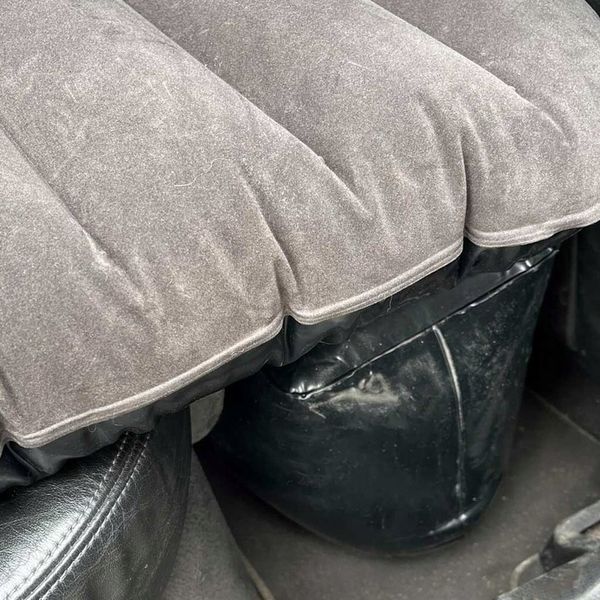 Materac łóżko do samochodu auta dmuchany + pompka czarny zdjęcie 6