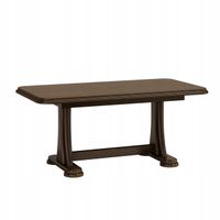 ŁAWA ŁAWOSTÓŁ STOLIK ROZKŁADANA OWAL ORZECH