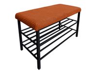 Szafka na buty Regał Półka stelaż czarny POSO 40