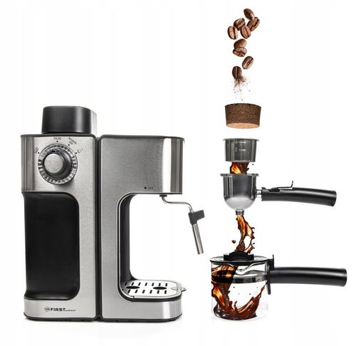 Ekspres do Kawy Kolbowy Ciśnieniowy First Austria – Wysoka Jakość! na Arena.pl
