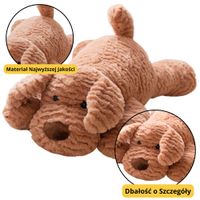 Pluszowa Maskotka Przytulanka Piesek Beżowy 30cm