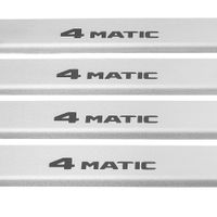 Listwa progowa MERCEDES S W222 4MATIC Stal nierdzewna 304 mat 4szt