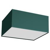 Kwadratowa lampa sufitowa VERDE MLP7874 Milagro plafon zielony