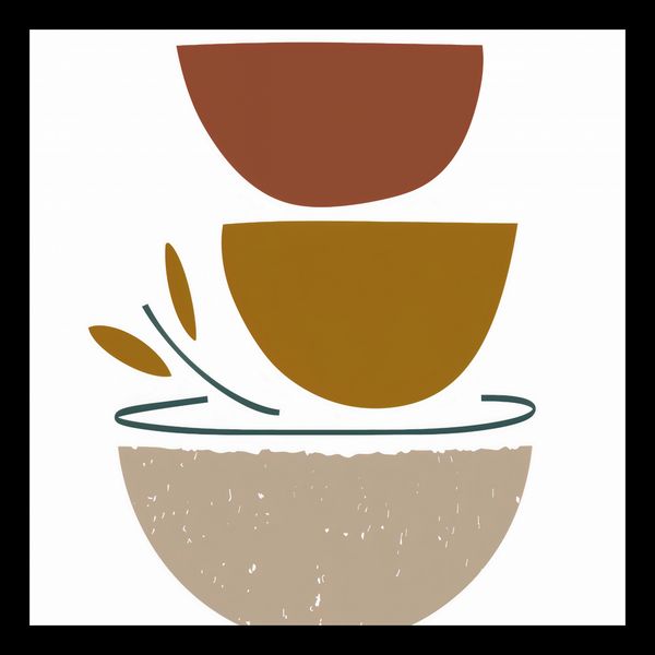 Plakat 20x20cm Spójna Forma zdjęcie 2