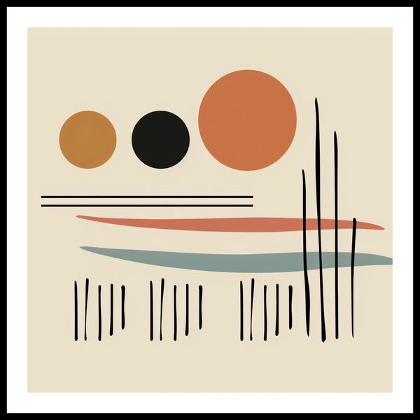 Plakat 80x80cm Iluzja Horyzontu zdjęcie 3