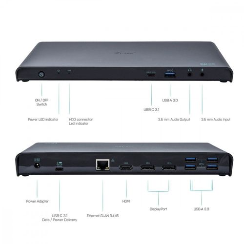 i-tec USB 3.0/USB-C 3x4K Stacja Dokująca na Arena.pl