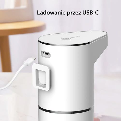 Dozownik mydła w pianie 350 ml automatyczny bezdotykowy USB-C HomeLife na Arena.pl