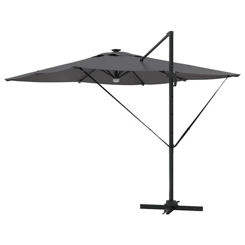 Parasol Roma Antracyt 286 x 285 x 270 cm Aluminium, Poliester na Arena.pl