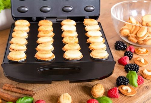 OPIEKACZ DO ORZESZKÓW CIASTEK FORMA 24 SZT NIEPRZYWIERAJĄCA POWŁOKA na Arena.pl